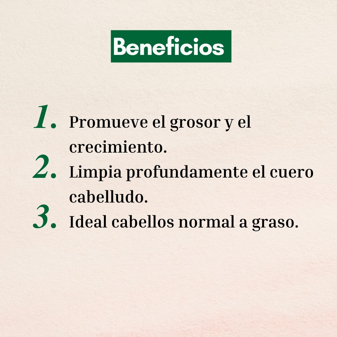 Shampoo Control Caída Cabello Normal a Graso 350ml