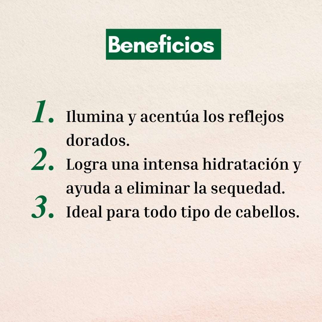 Shampoo Reflejos Rubios 350ml