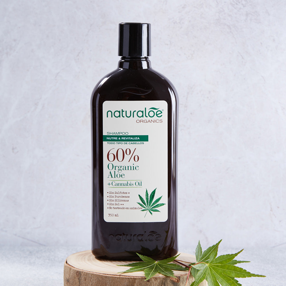 Shampoo Nutrición Aloe & Cannabis Oil 350ml