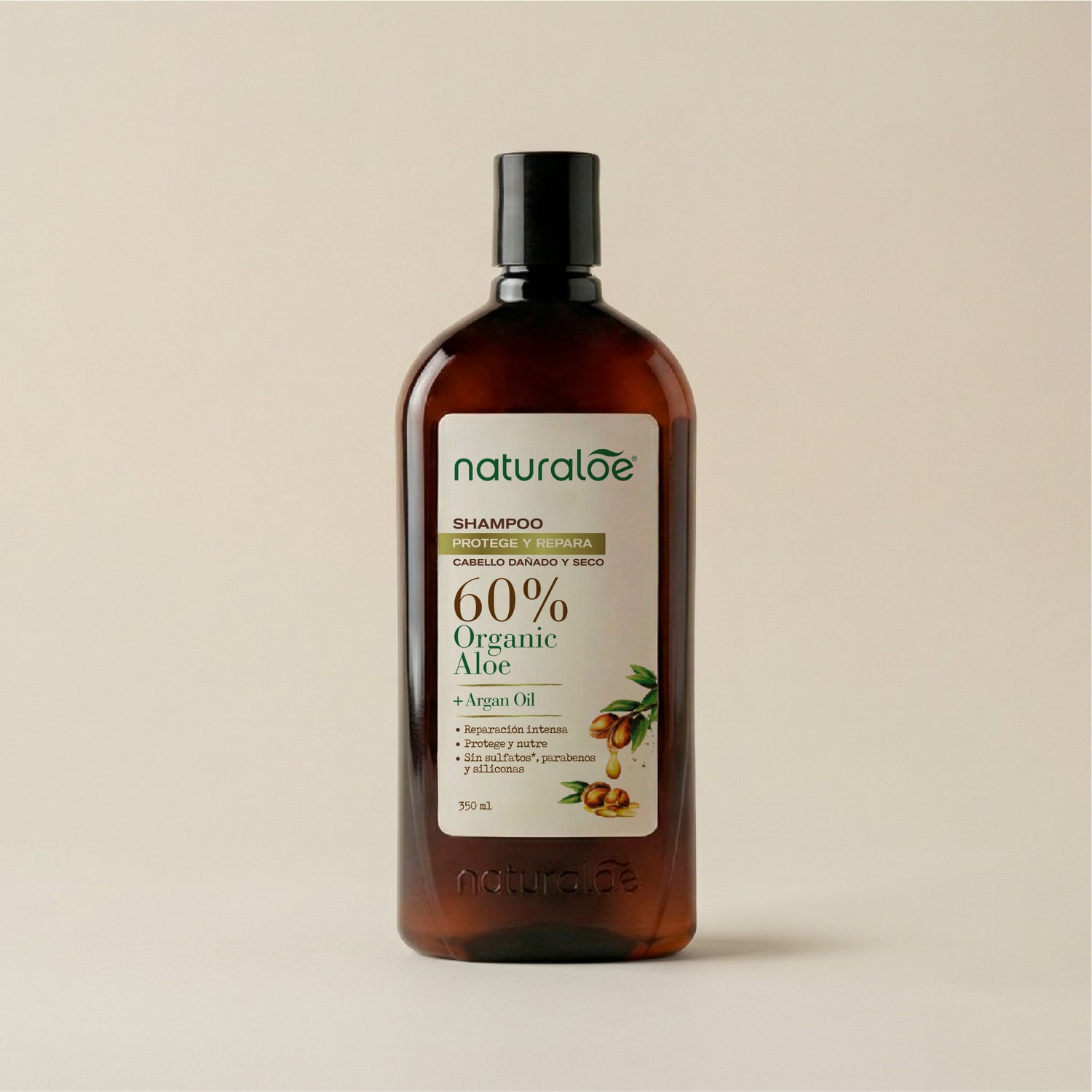 Shampoo Reparación Aloe & Argán Oil 350ml