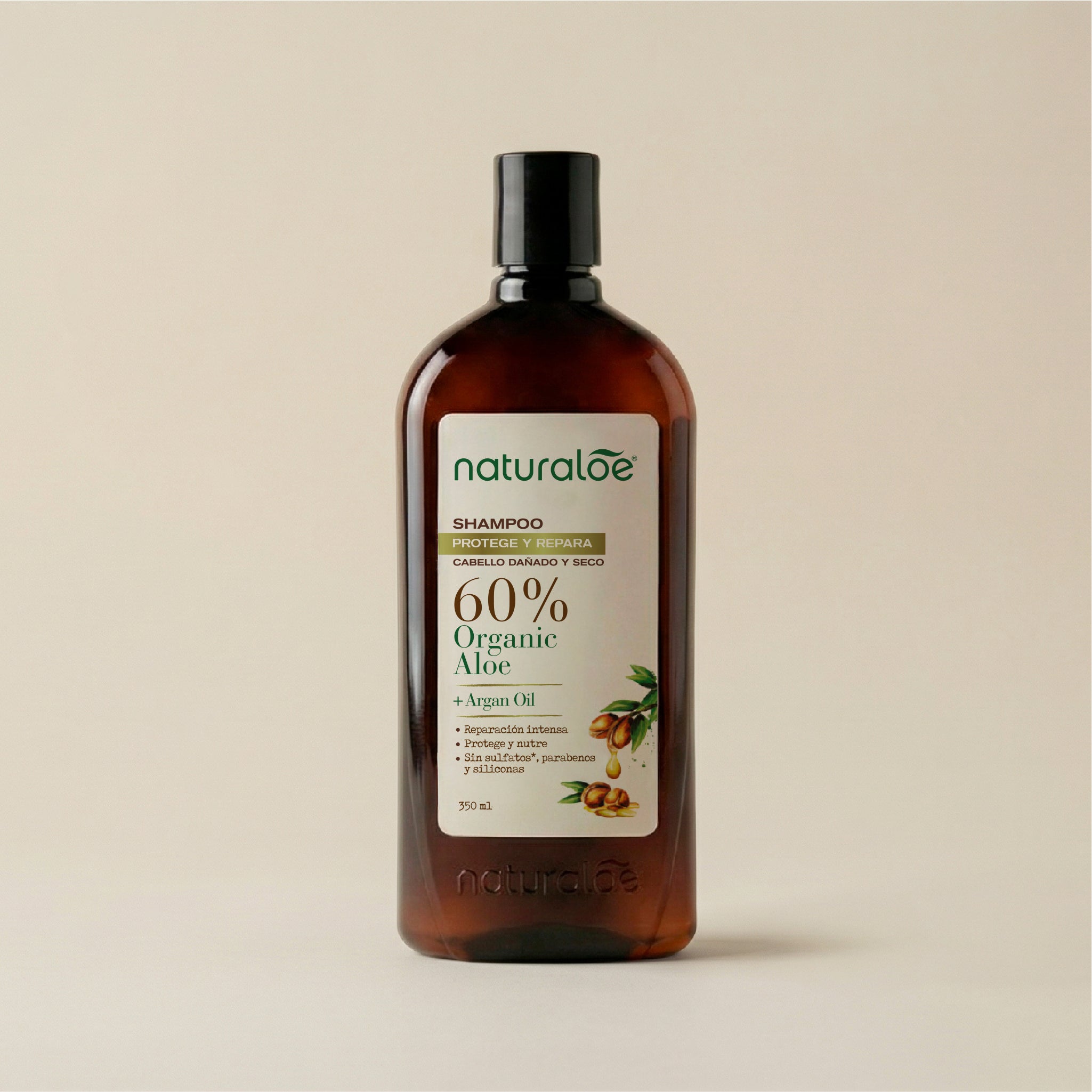 Shampoo Reparación Aloe & Argán Oil 350ml
