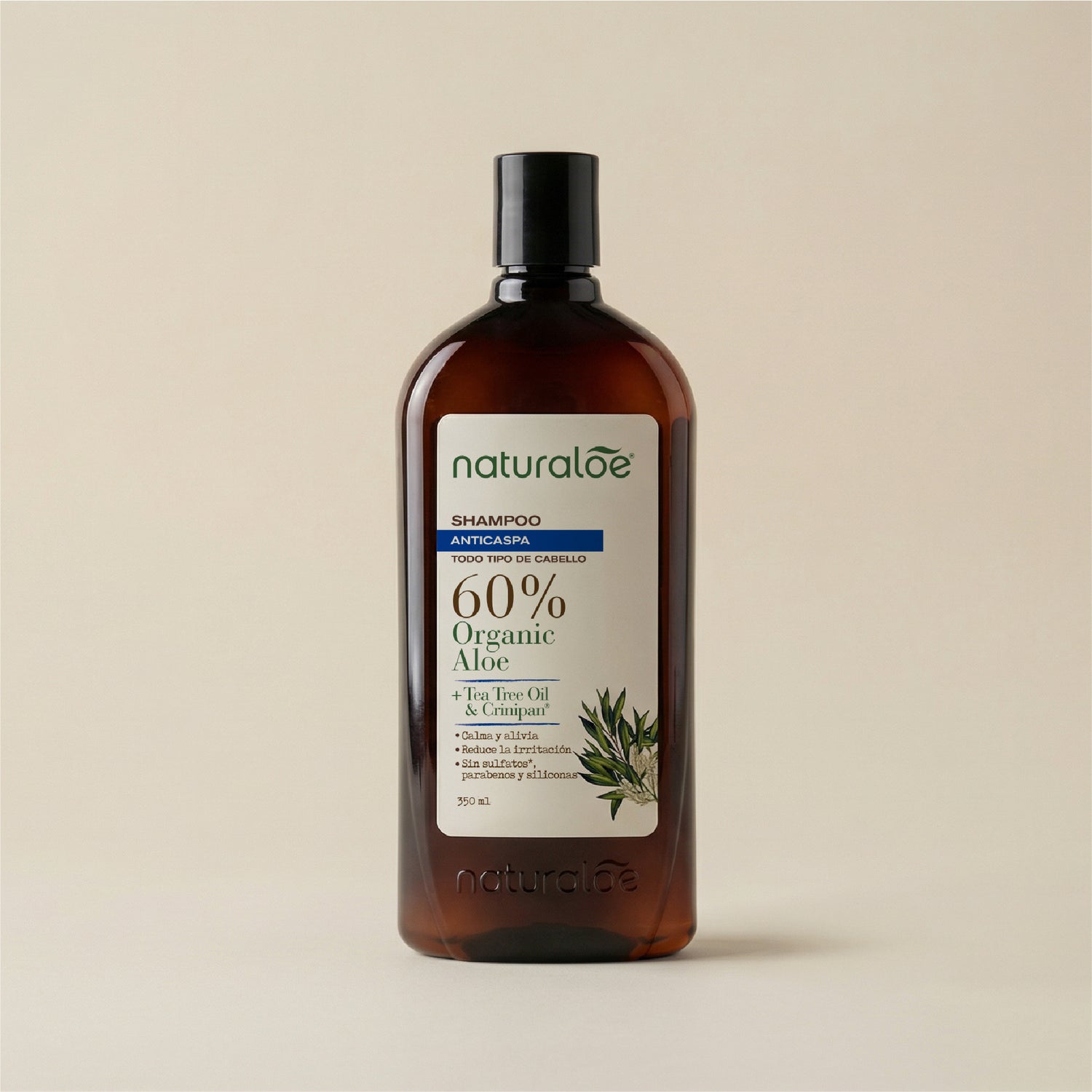 Shampoo Anticaspa Aloe & Tea Tree 350 ml