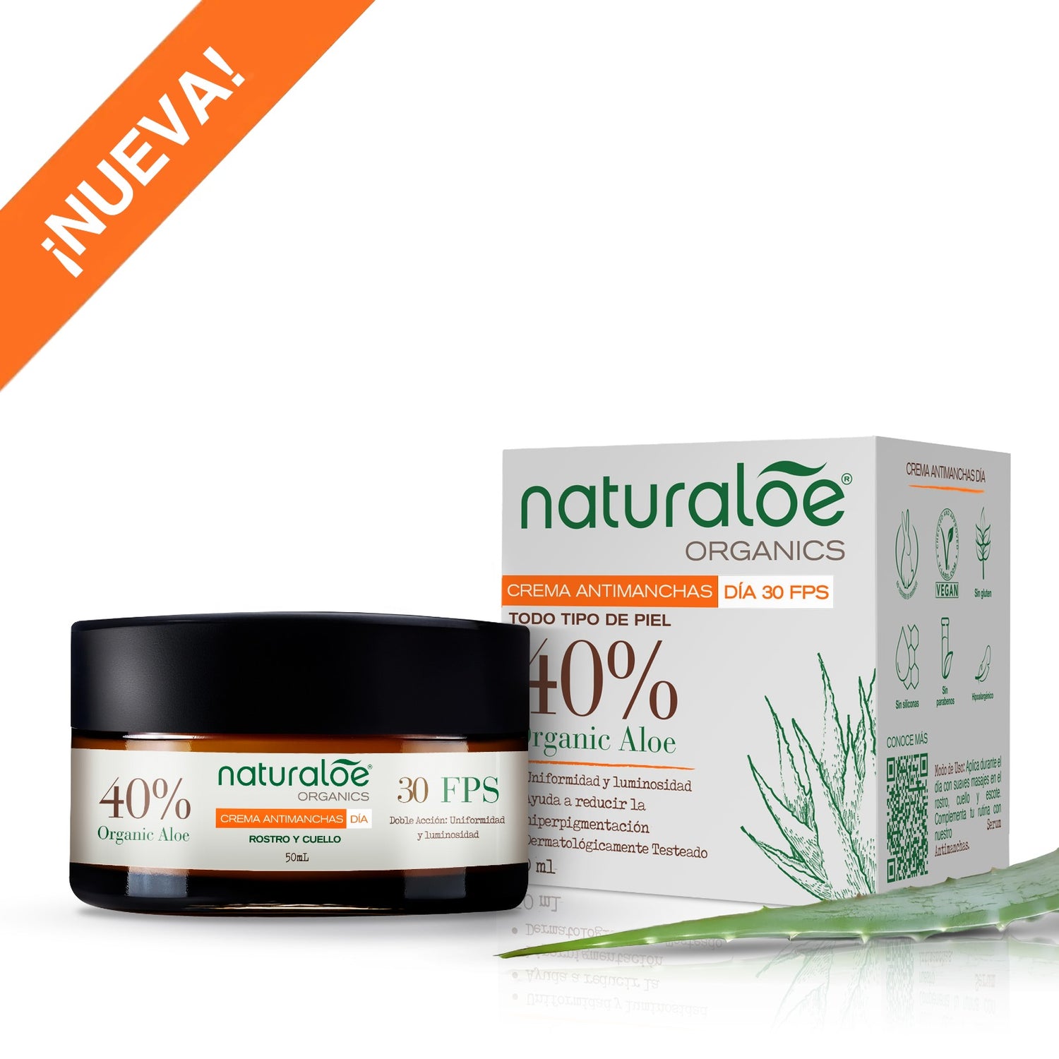 ¡Nueva! Crema Antimanchas 30FPS 50ml