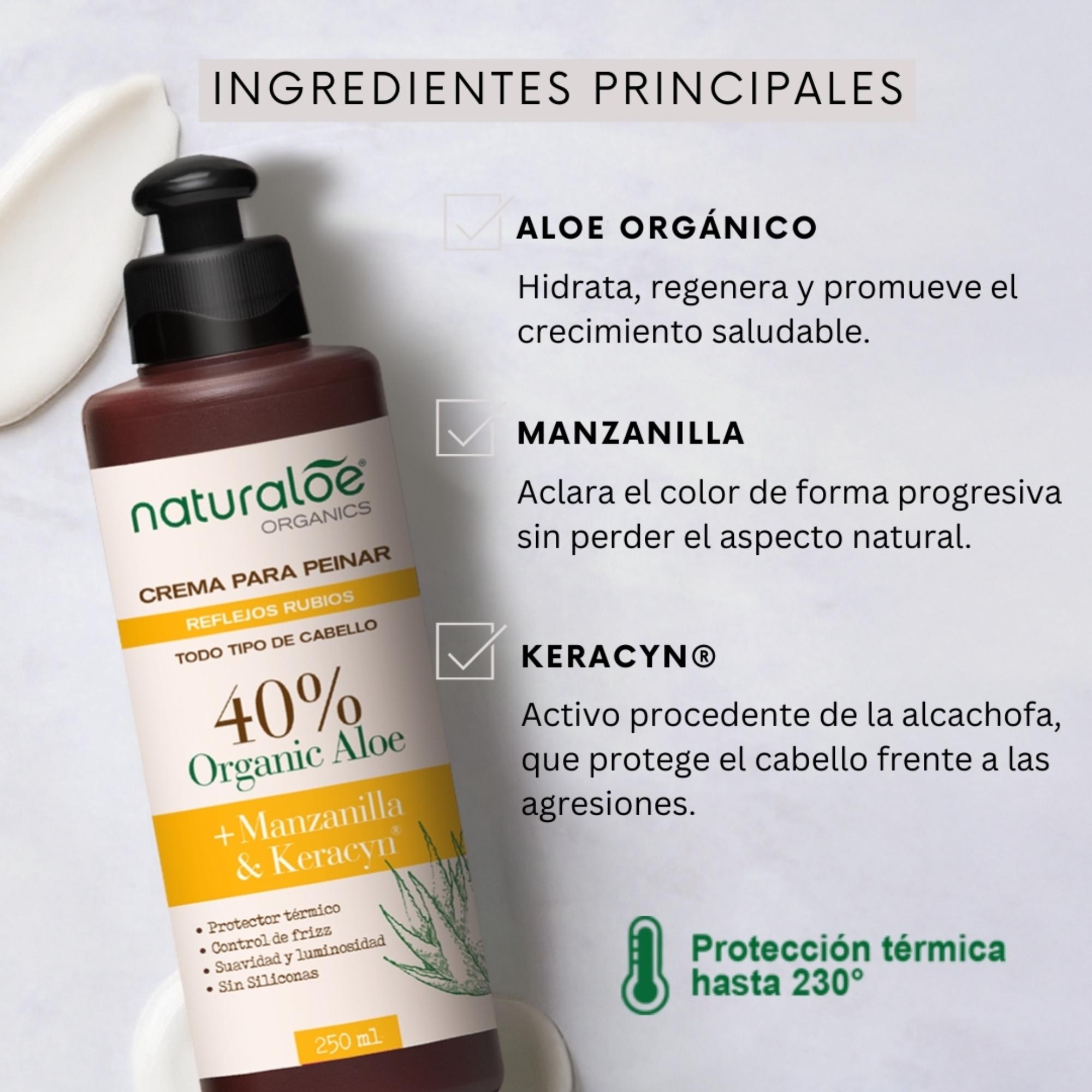 Crema de Peinar Reflejos Rubios 250ml