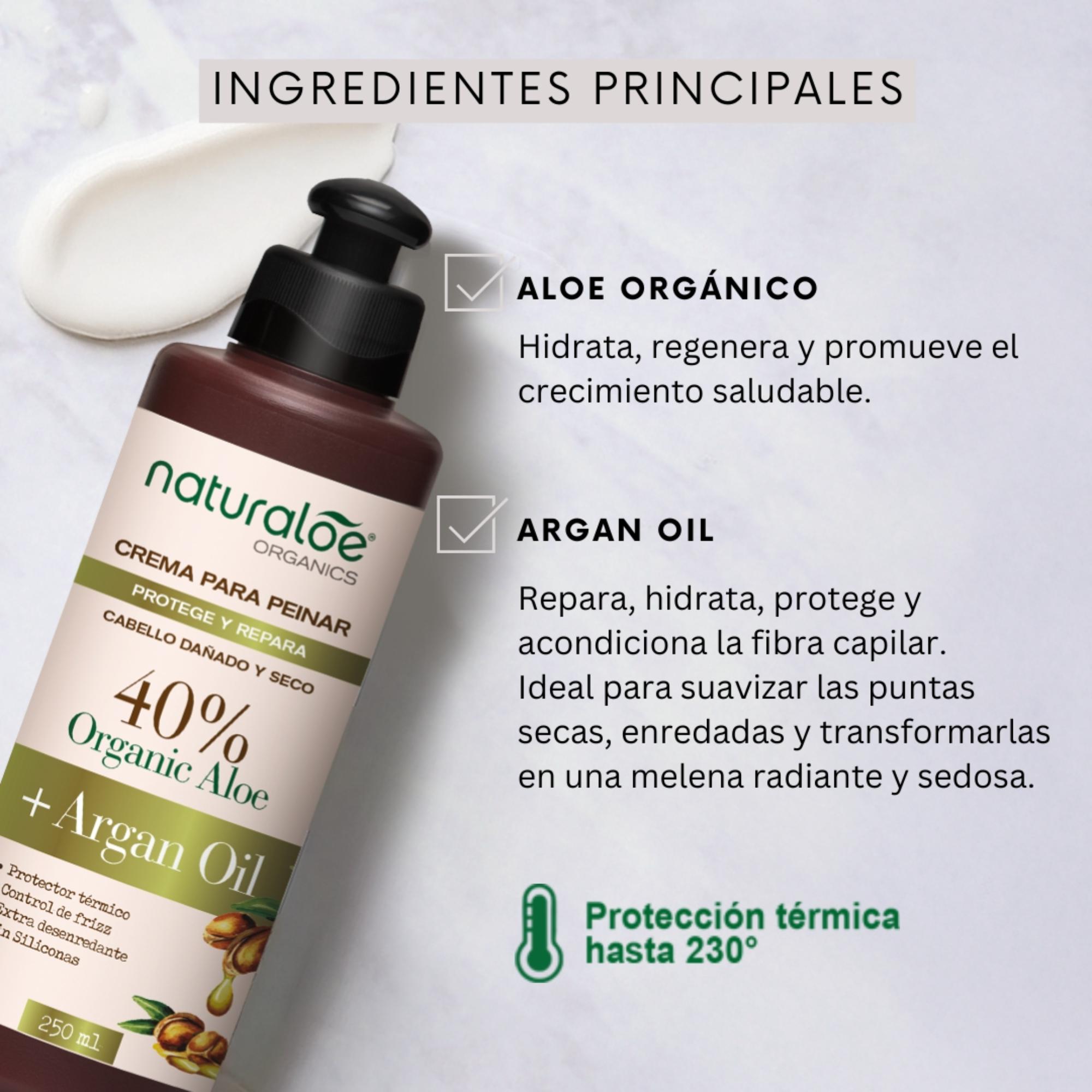 Crema de Peinar Reparación Argan Oil 250ml