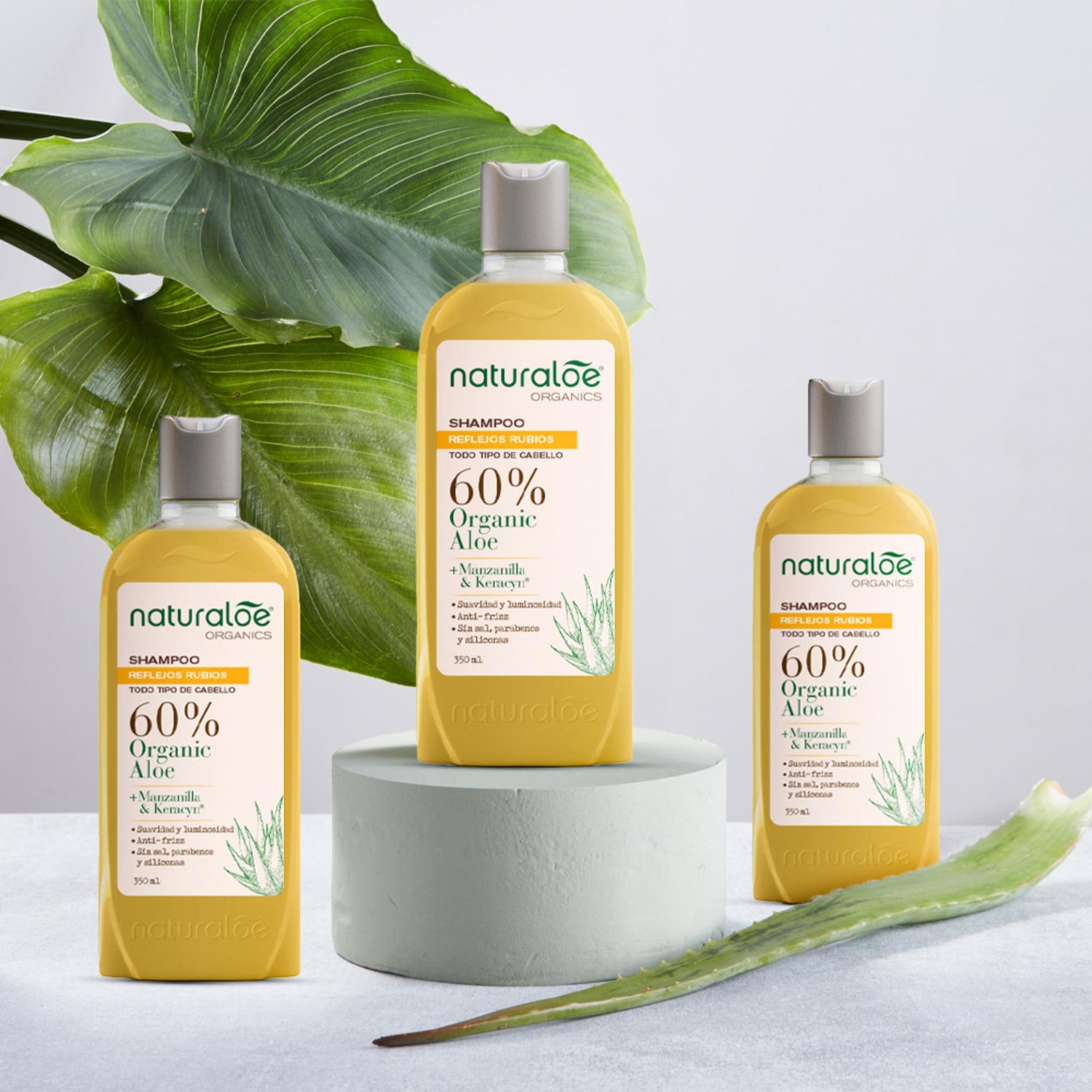 Set 3 Shampoo Reflejos Rubios 350 ml