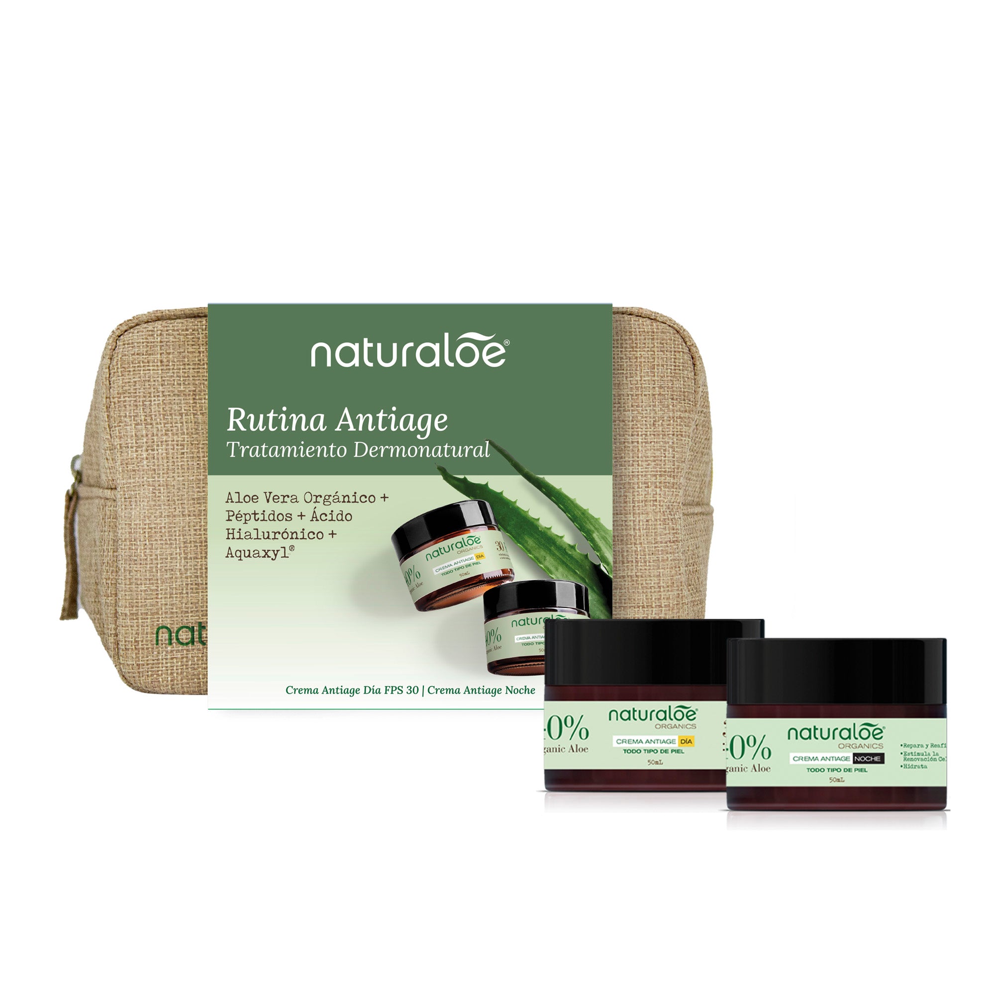 Set Antiage Día y Noche FPS30 50ml c/u