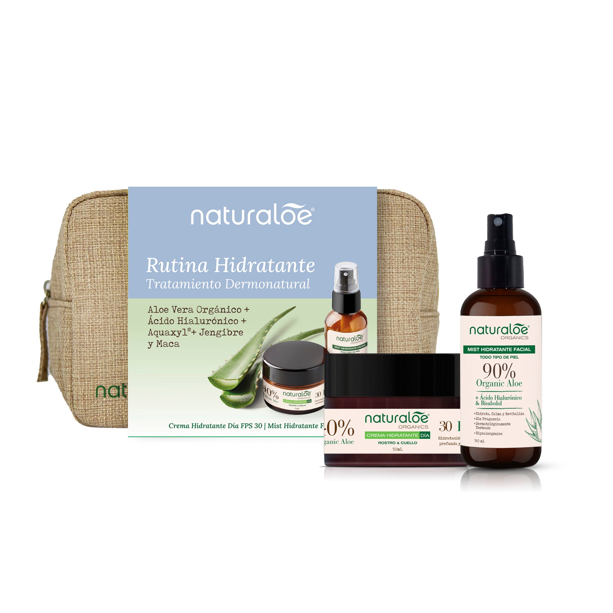 Set Hidratación Mist 140ml + Crema Día FPS30