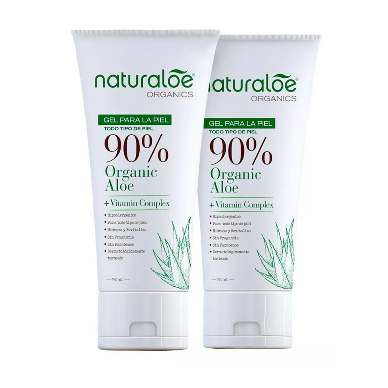 Set Solidario 2 Gel Puro de Aloe 150ml