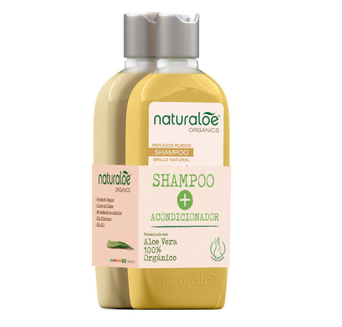Shampoo + Acondicionador Reflejos Rubios 350ml